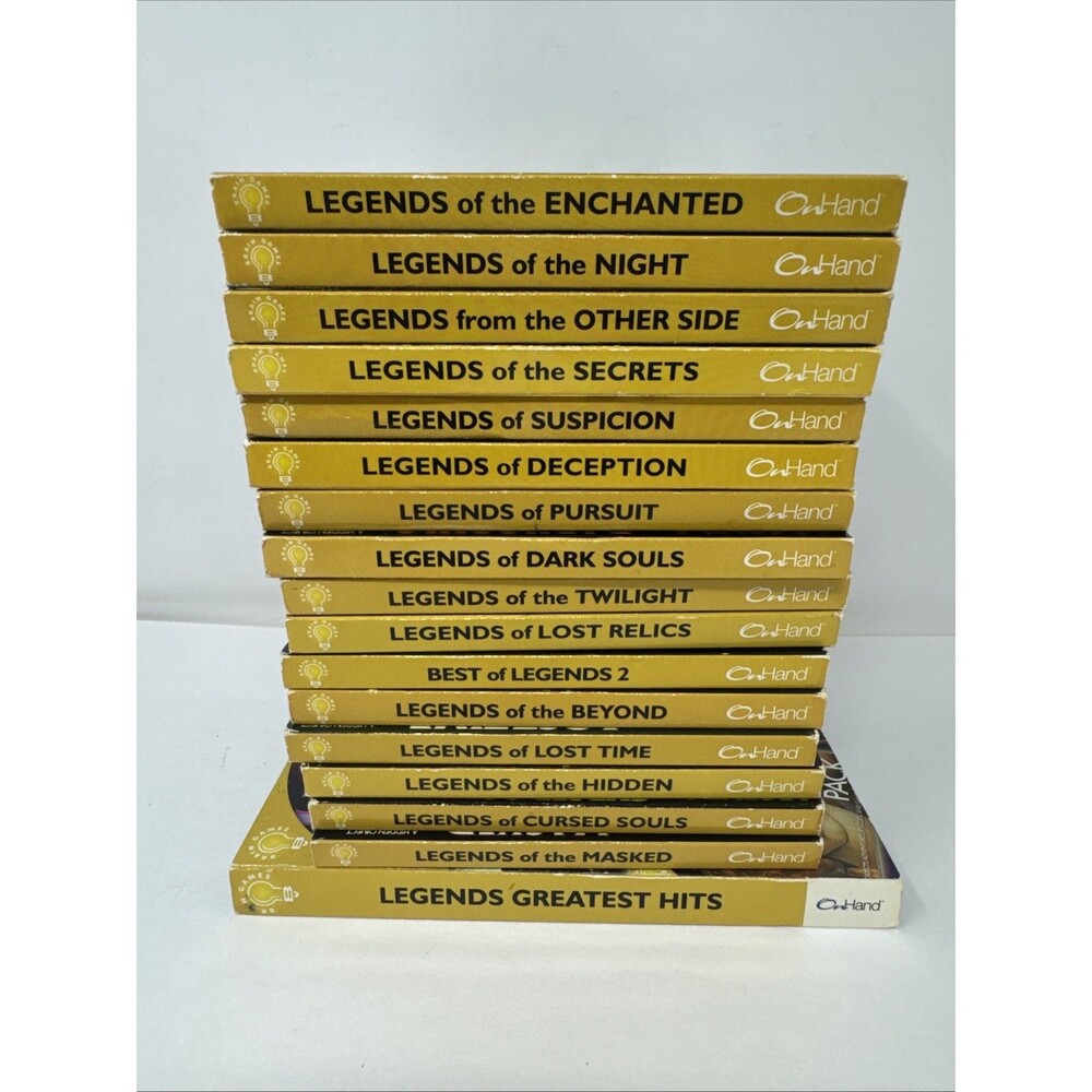 Lot of 17 ON HAND Legends PC Hidden Object Games Mystery Adventure